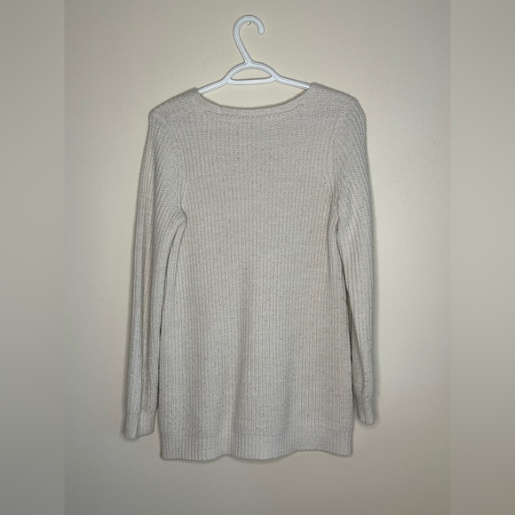 Twik brand size small long knit sweater cream colour - Picture 2 of 2